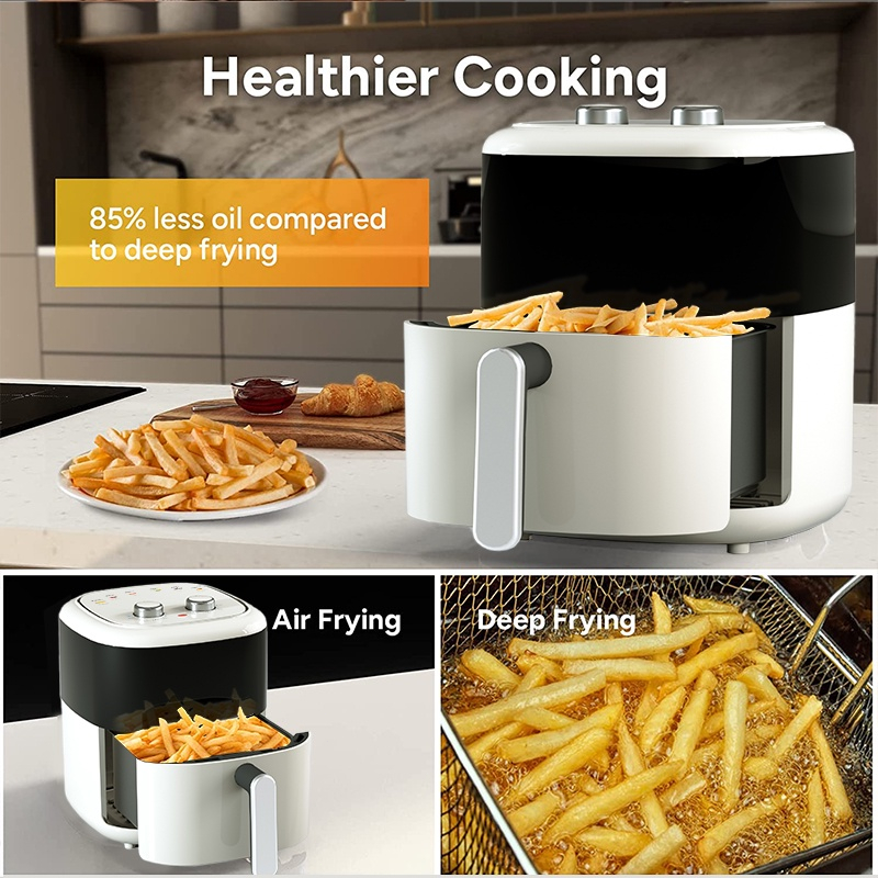 Air Fryer low watt penggorengan udara fryer tanpa minyak 16L airfryer Touch Screen layar sentuh Mesin Fryer Pot goreng tanpa minyak alat masak