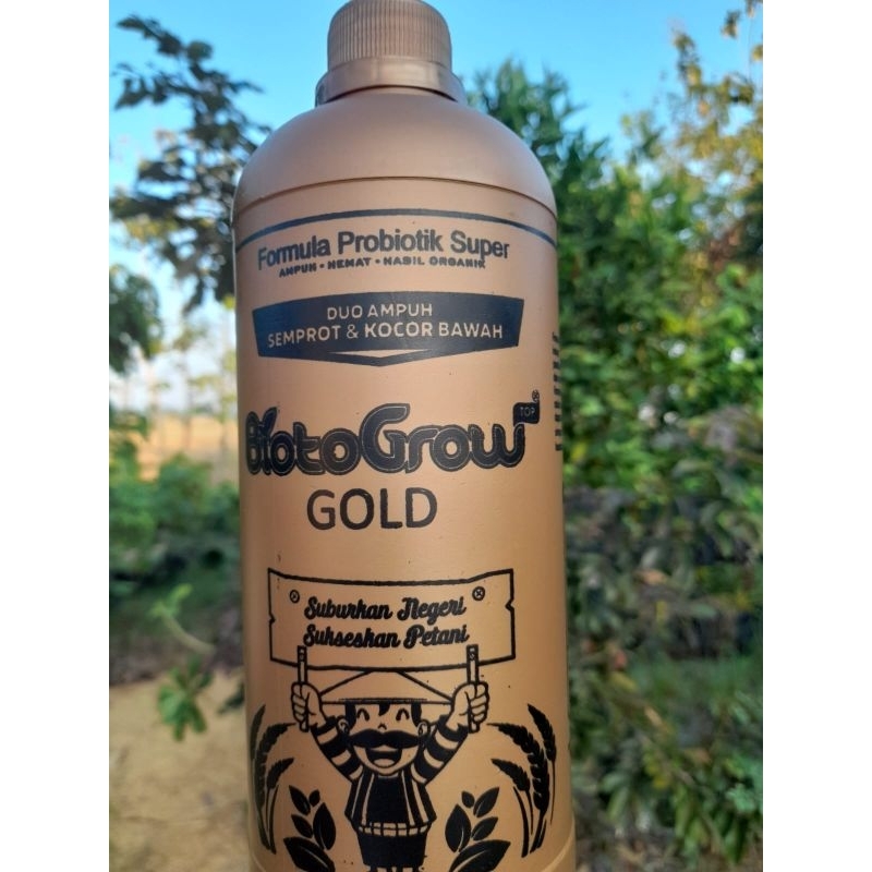 Biotogrow Gold 1L Dekomposer Pembenah Tanah M21 Biotogrow