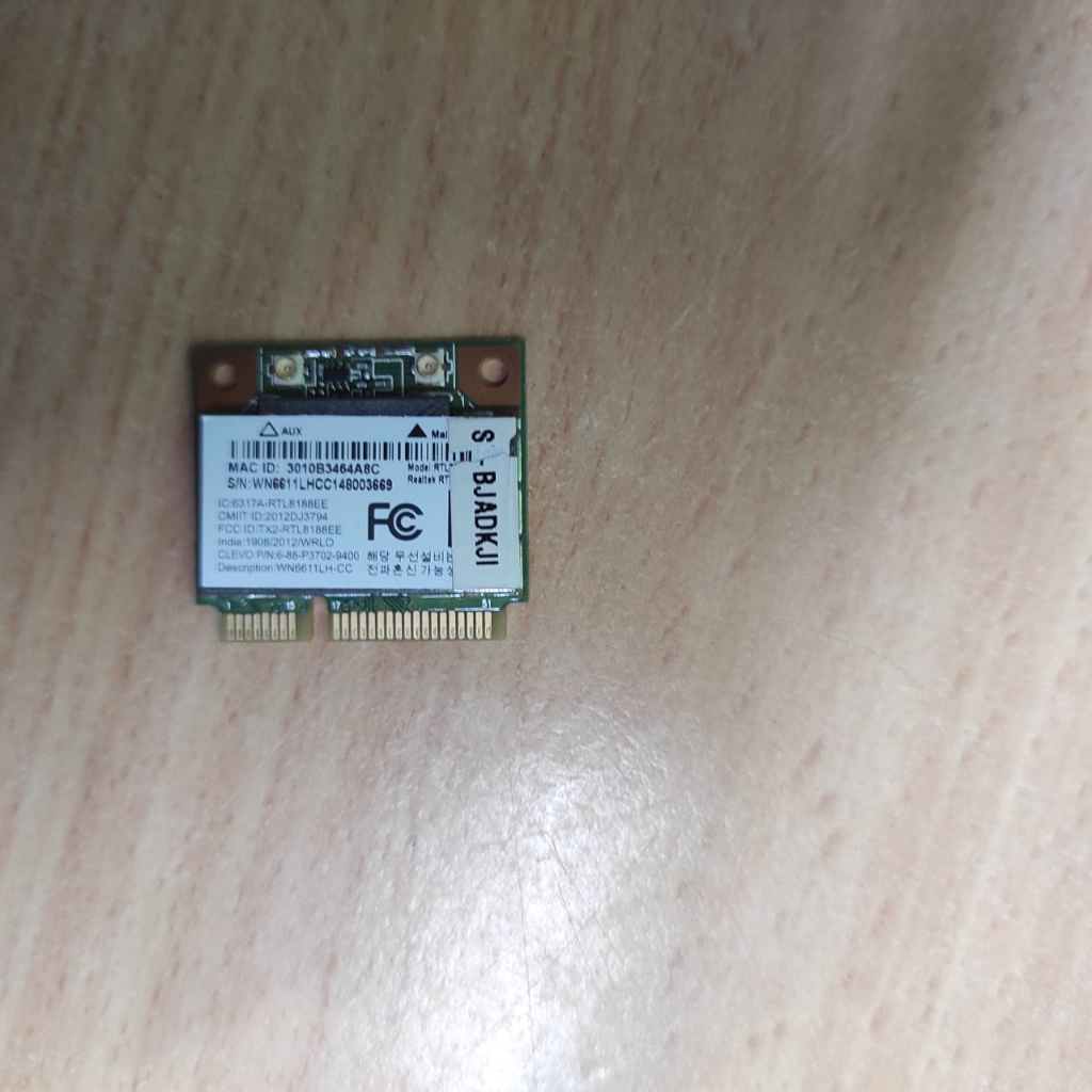 Wifi Card Notebook Axioo W217CU CJM