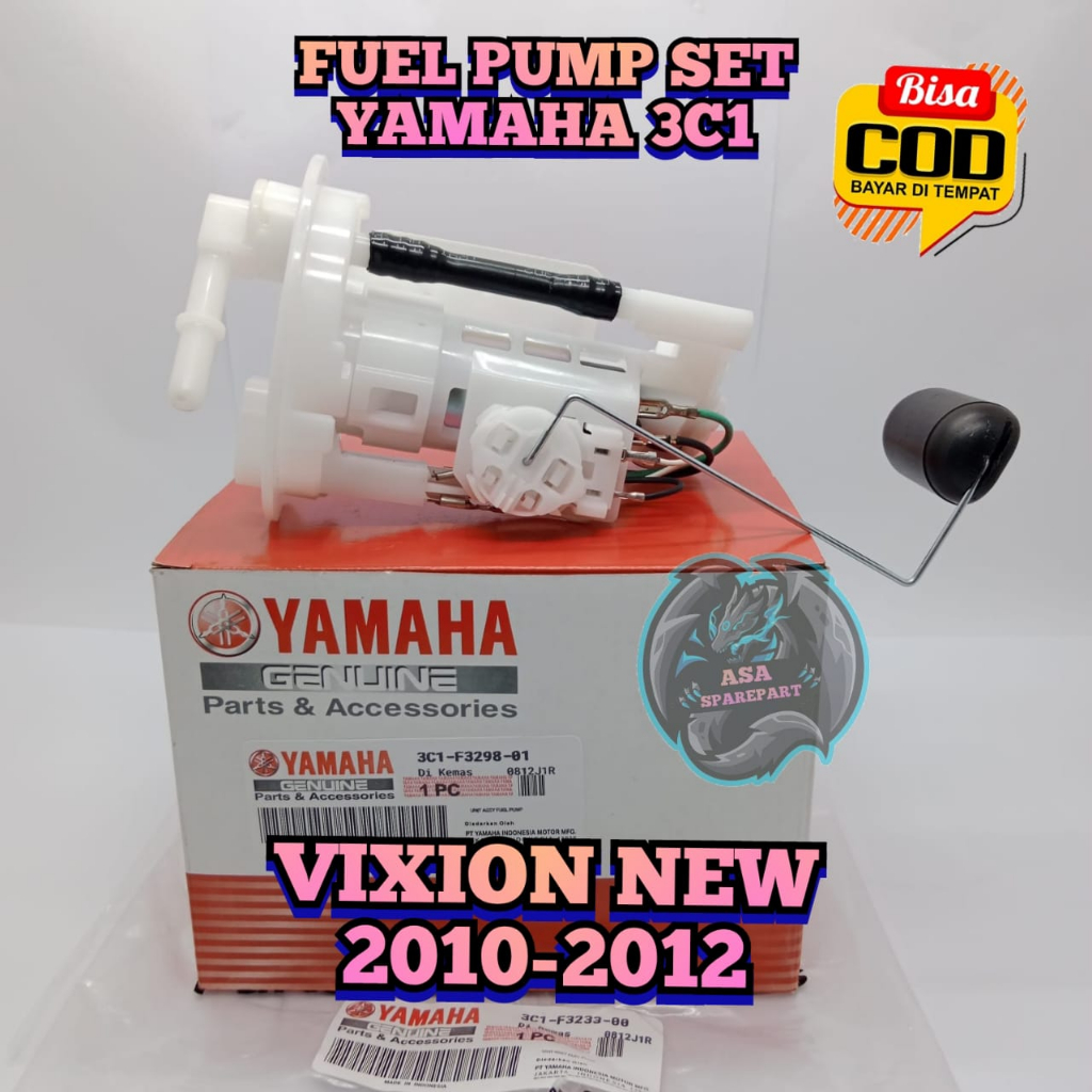 FUEL PUMP 3C1 ASSY MOTOR YAMAHA VIXION NEW 2010-2012  POMPA BENSIN  / ROTAK DAN PELAMPUNG FUL PUM PU
