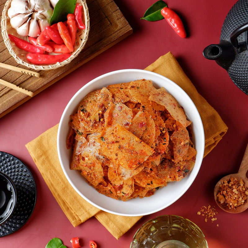 

KERIPIK KACA 130 gr|| DAUN JERUK || VIRAL