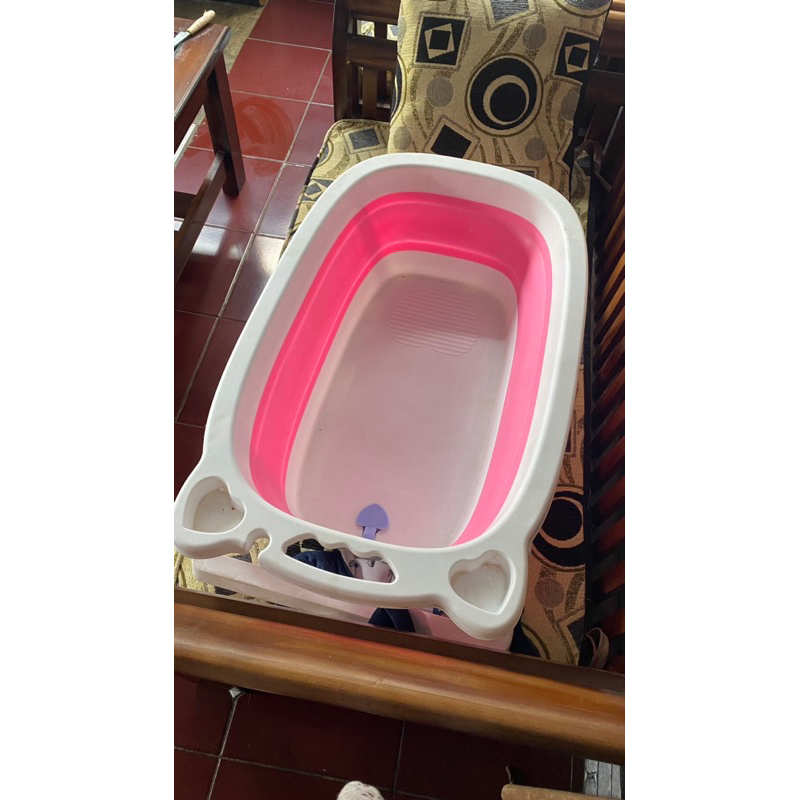 bak mandi bayi  bekas - sugar baby foldable baby bathtub