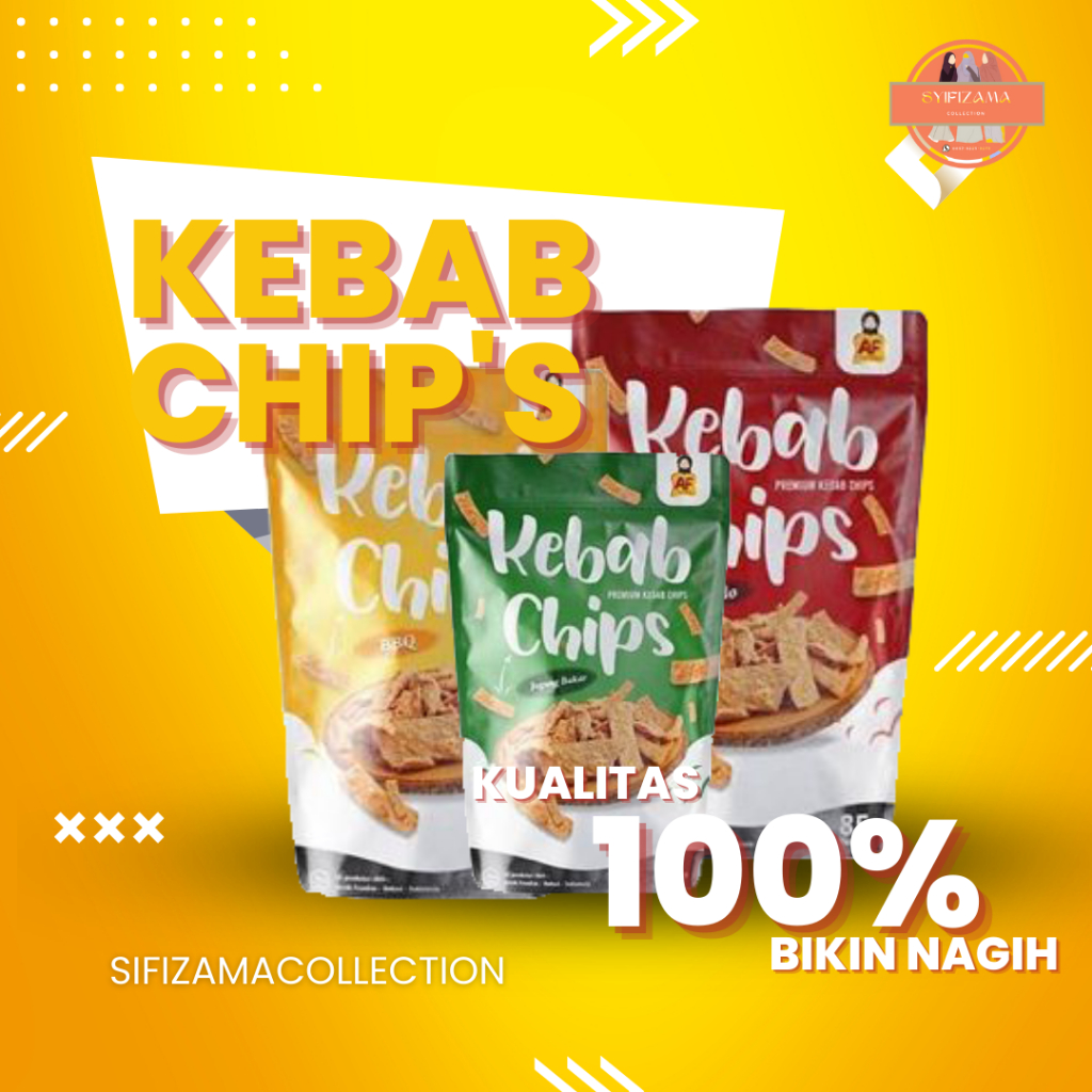 

MAKANAN RINGAN|KEBAB CHIPS|SNACK ENAK|MAKANAN INSTANS|