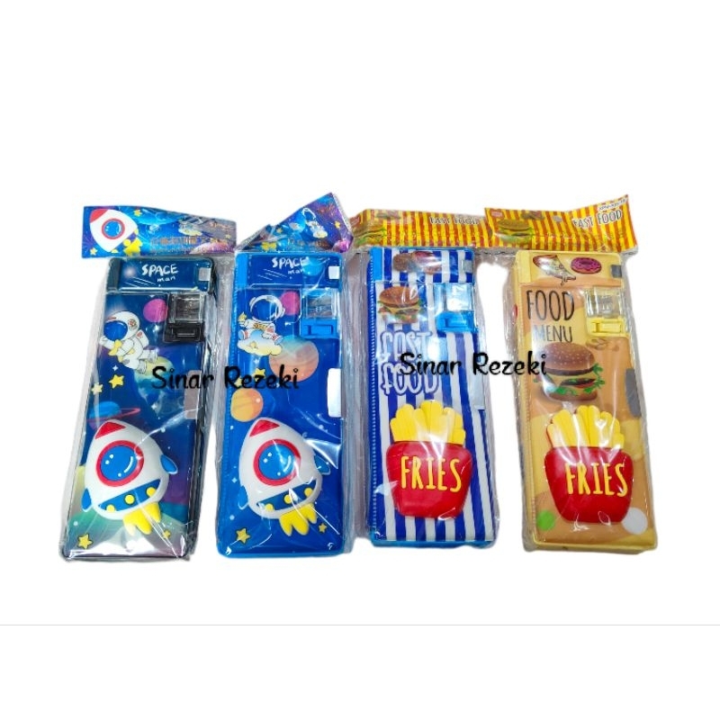 

1 buah!! Kotak pensil squishy/tempat pensil anak murah lucu/kotak pensil anak sekolah/kotak pensil motif fancy squishy
