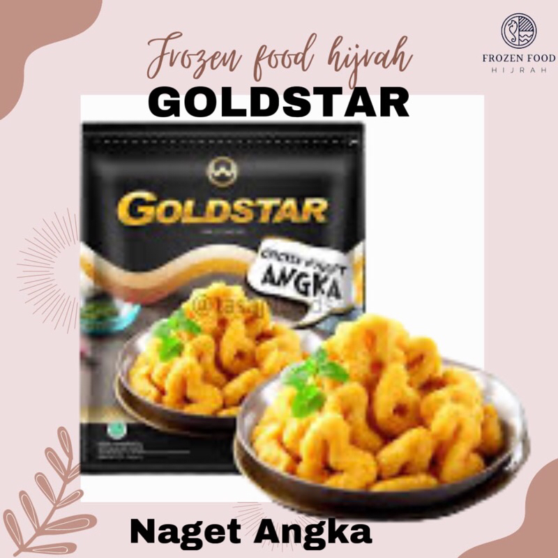 

GOLDSTAR NAGET ANGKA 500gr