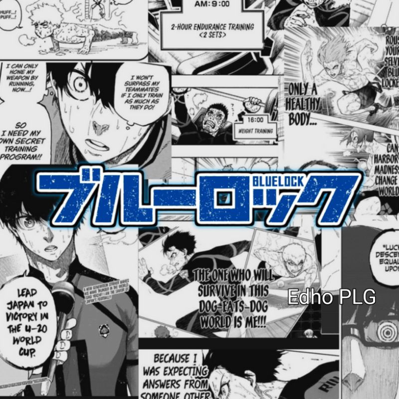 poster manga anime blue lock, manga wall blue lock, poster anime blue lock