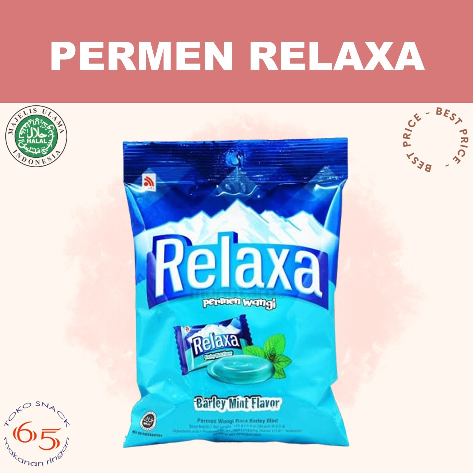 

permen RELAXA mint 125 gram. candy mint