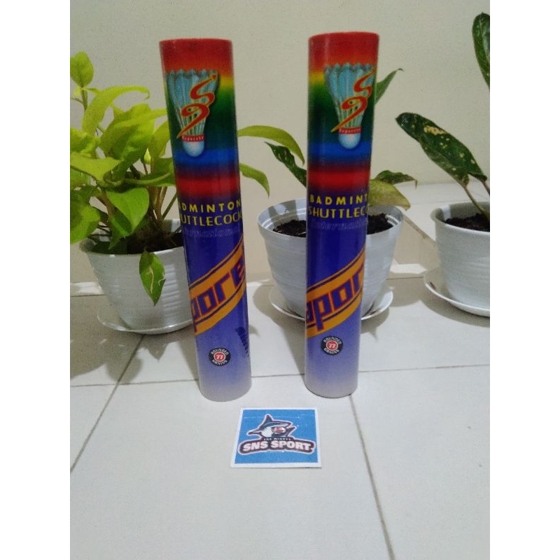 Shuttlecock Saporete pelangi