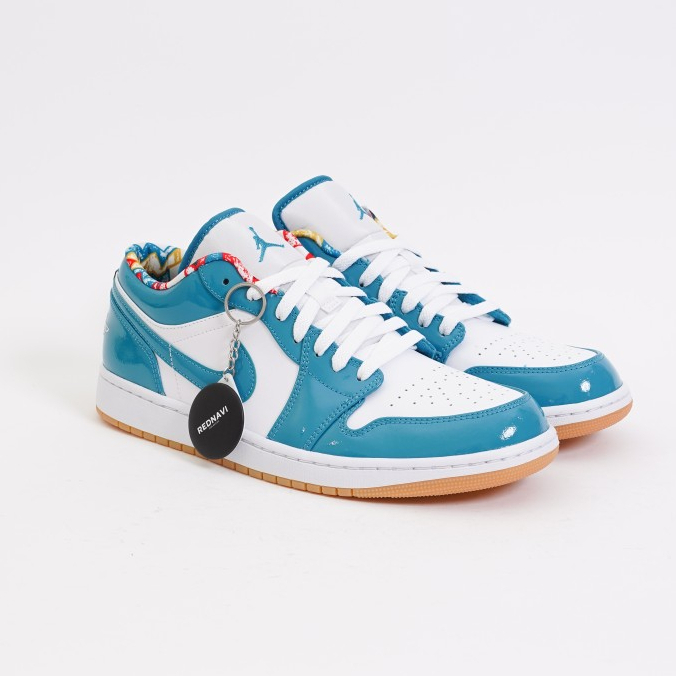 Nike Air Jordan 1 Low SE Barcelona Cyber Teal Original