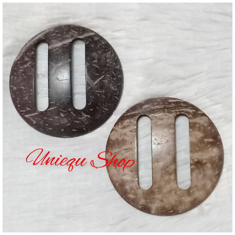 Ring Gesper Cincin Pengait Kain Rok kebaya lilit Batok Kelapa Ukuran Sedang