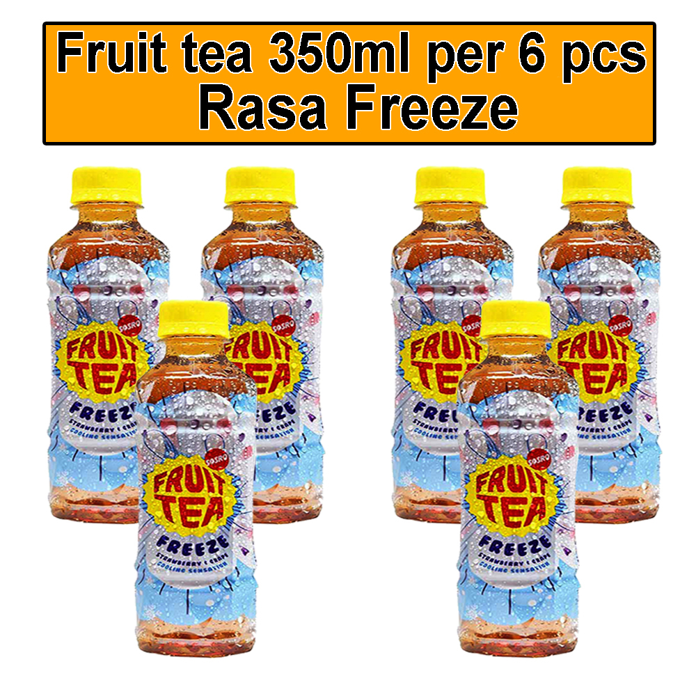 

Fruit Tea Sosro Freeze pet 350 ml isi 6 Pcs