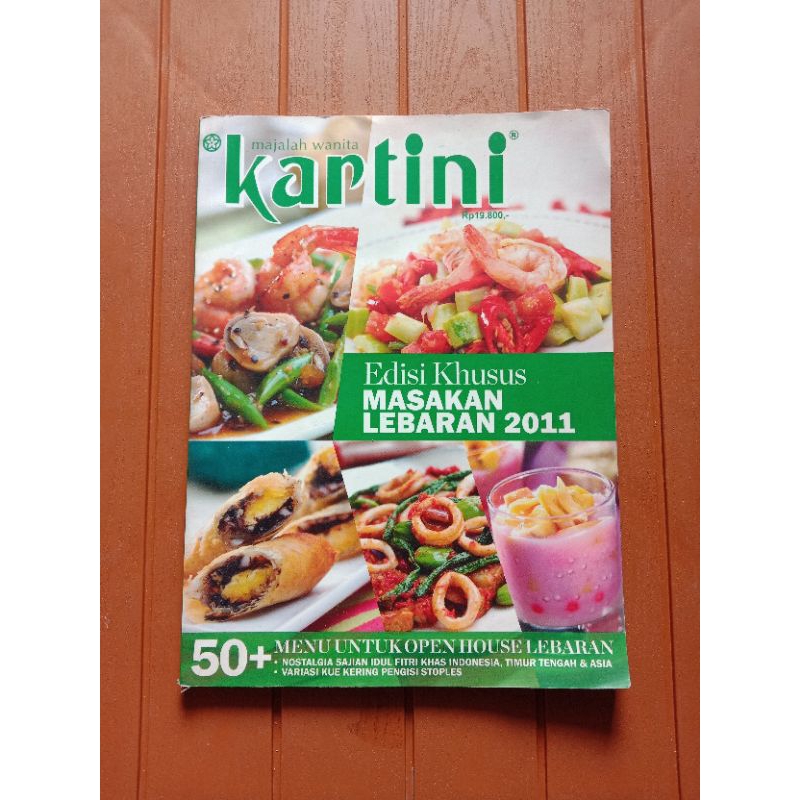 MAJALAH WANITA KARTINI EDISI MASAKAN LEBARAN 2011