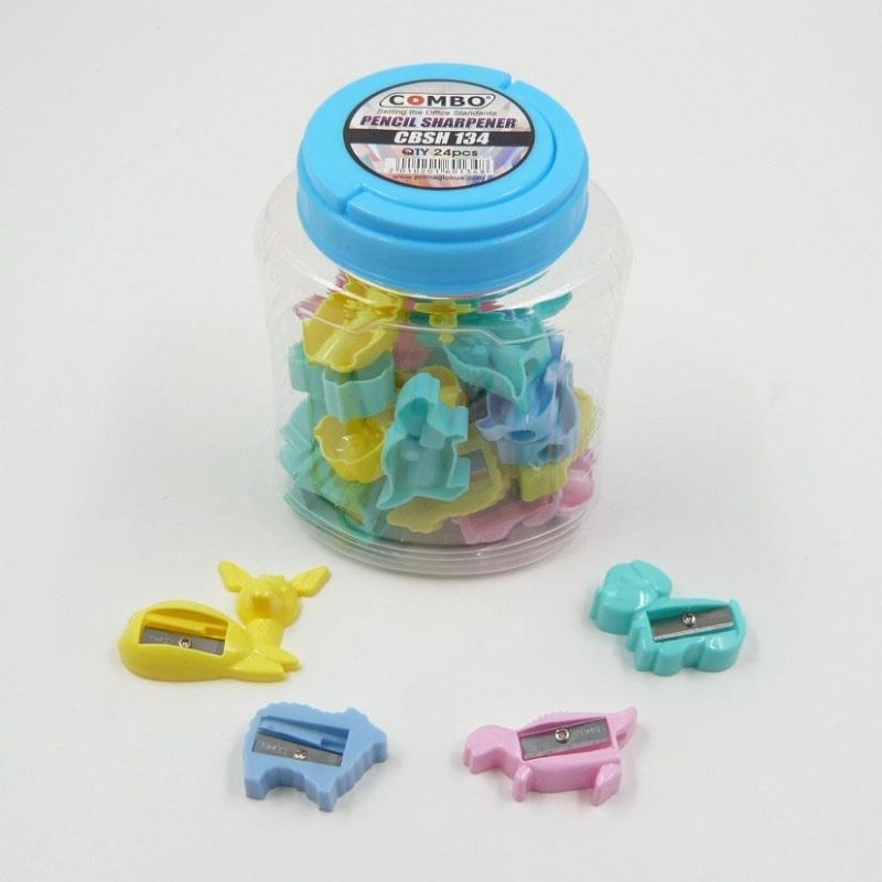 

Serutan Peraut Pensil Toples isi 24pcs