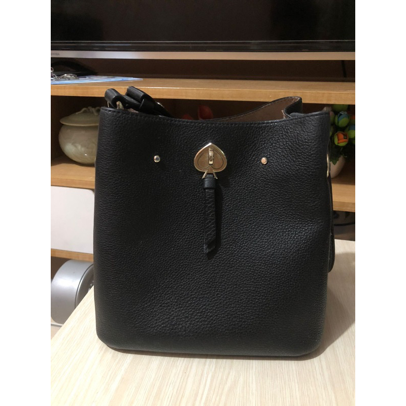 Preloved Kate Spade Small Bucket Marti Black