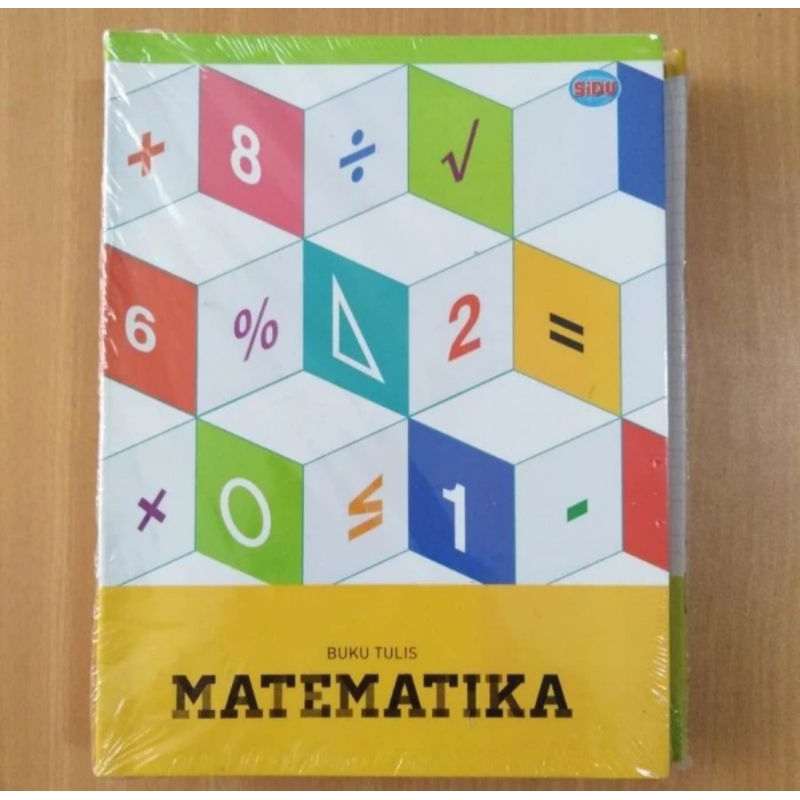 

Buku tulis Sidu Halus SIDU dan Buku Kotak Matematika Buku Halus isi 38 Lembar 1 pak isi 10 buku