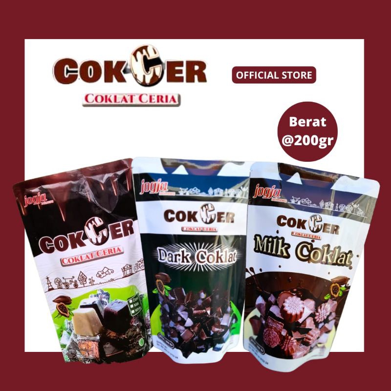 

Paket pouch 200 gr ( Dark , Milk , Mix )