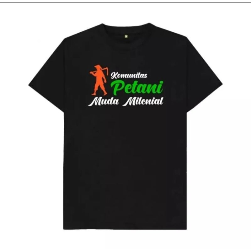 KAOS PETANI MUDA MILENIAL PAK TANI//PETANI INDONESIA