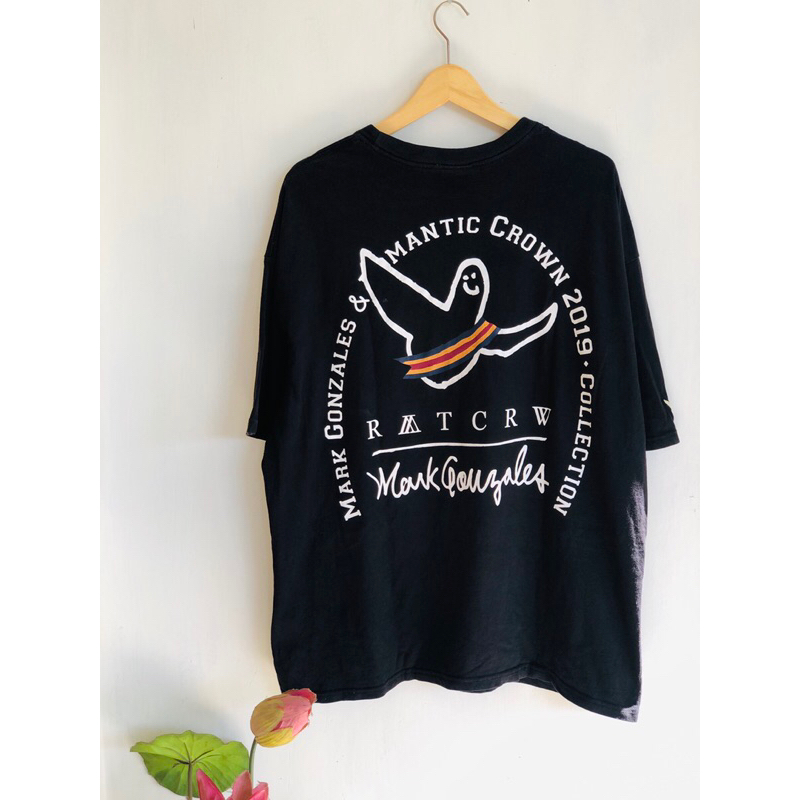 Kaos Mark Gonzales x Romantic Crown RAT CRW