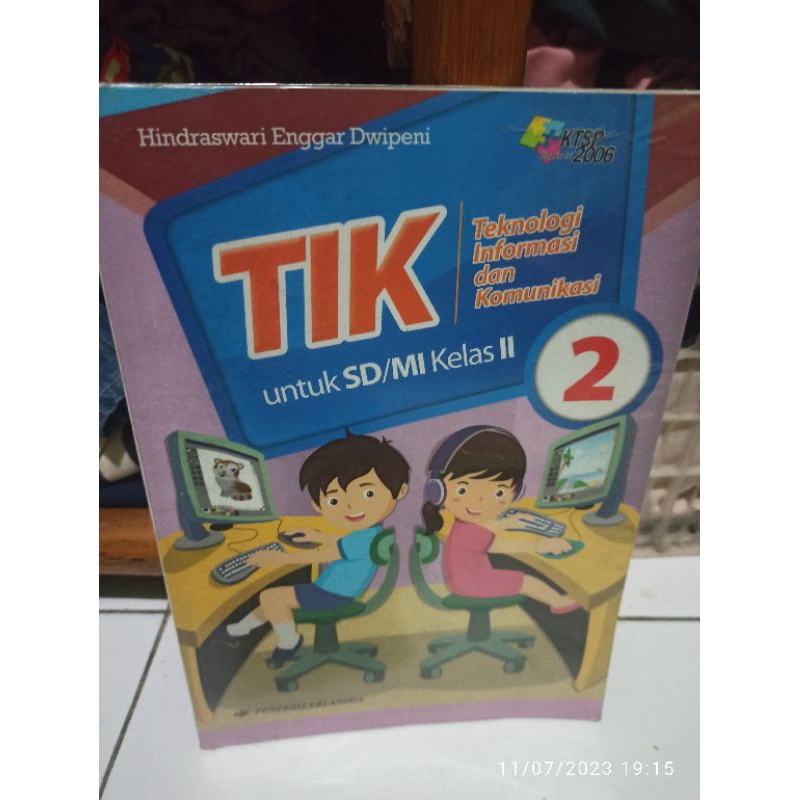 buku tik kelas 2 sd Erlangga