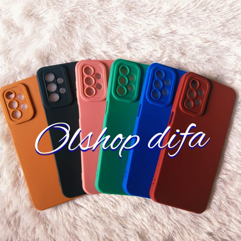 SAMSUNG AO2S AO3S A72 A53 A22 4G PRO CAMERA MACARON CASE TERBARU