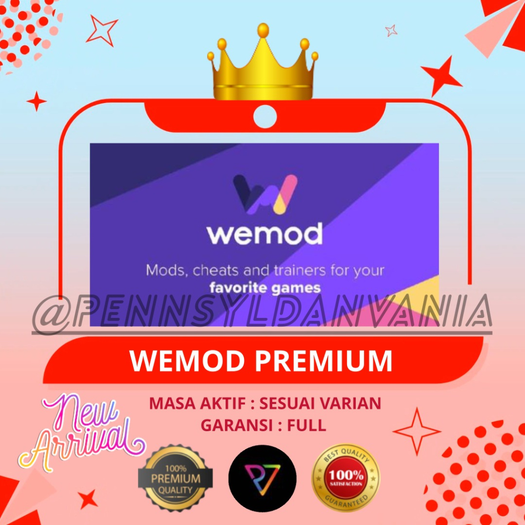 Wemod Pro Premium PC 1 Tahun Garansi