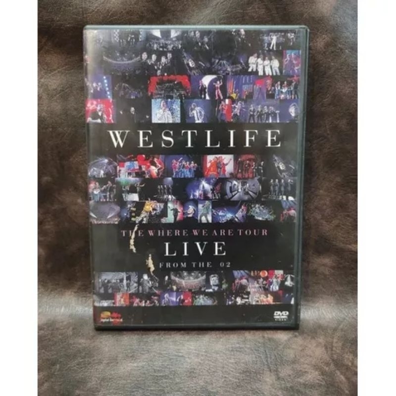 DVD Westlife Where We Are Tour Live From The 02 (ORIGINAL)