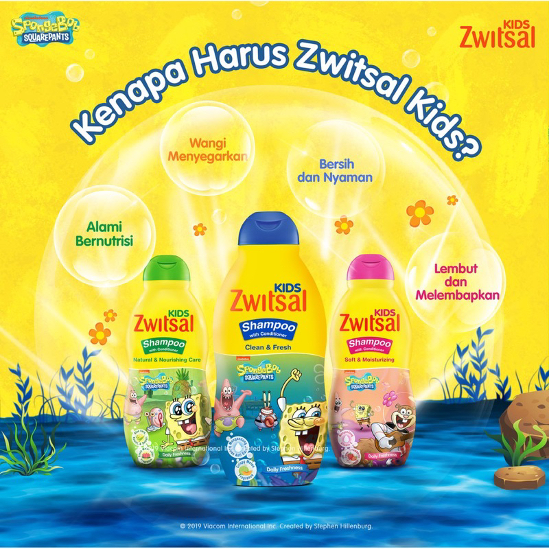 Zwitsal Kids Shampoo 180ml