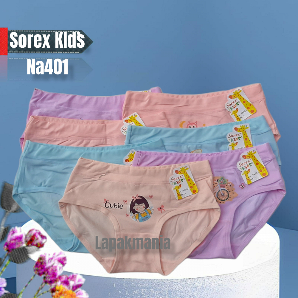 Sorex Kids Celana dalam anak perempuan Lusinan Sorex Kids NA401