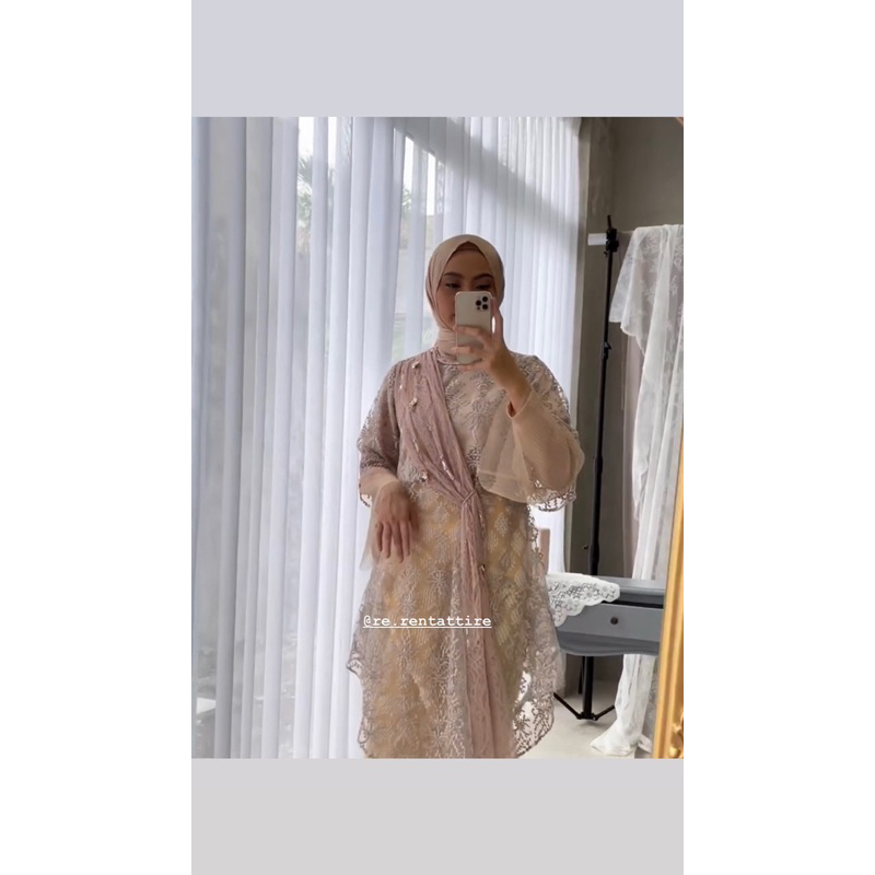 SEWA KEBAYA JALEELA | Sewa Kebaya Jaleela Isvara | Sewa Kebaya Wisuda Lamaran Kondangan