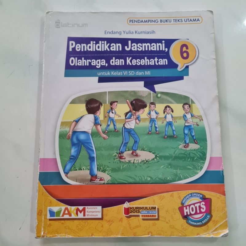 

PJOK OLAHRAGA PENJAS KELAS 6 VI SD MI TIGA SERANGKAI PLATINUM K13 KURIKULUM 2013 EDISI REVISI TERBARU BEKAS