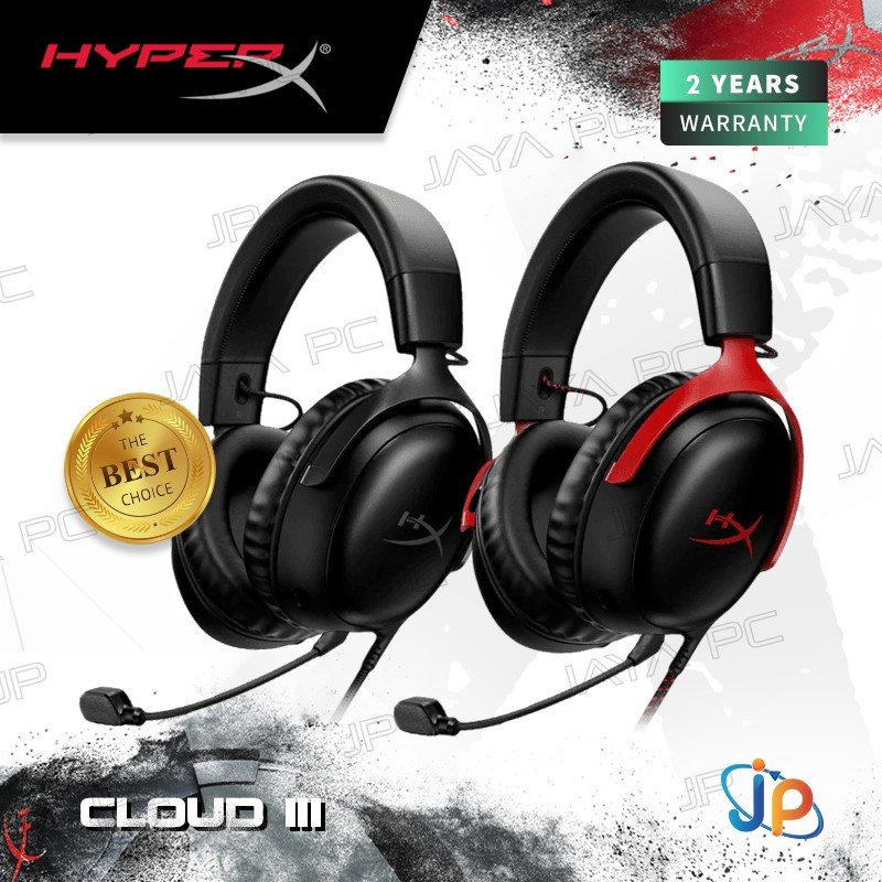 Headphone Gaming HyperX Cloud III - Headset Hyper X