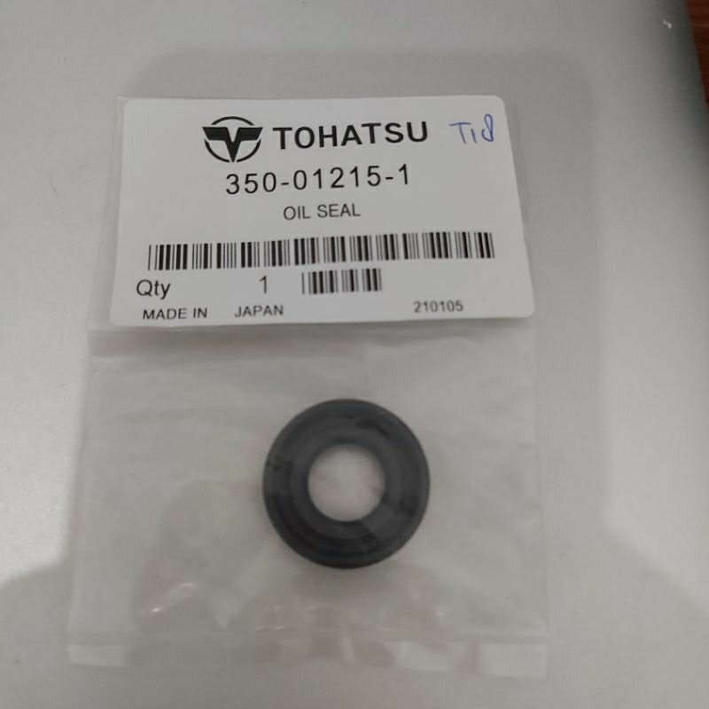 Oil seal crankshaft bawah mesin tempel Tohatsu 18pk. 350-01215-1. Asli
