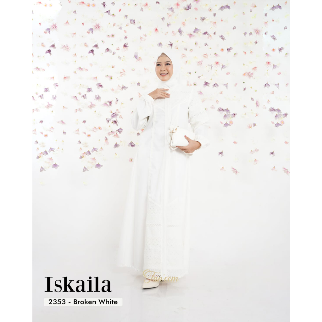 Gamis Iskaila Kode 2353 By Taneem Muslim Dress