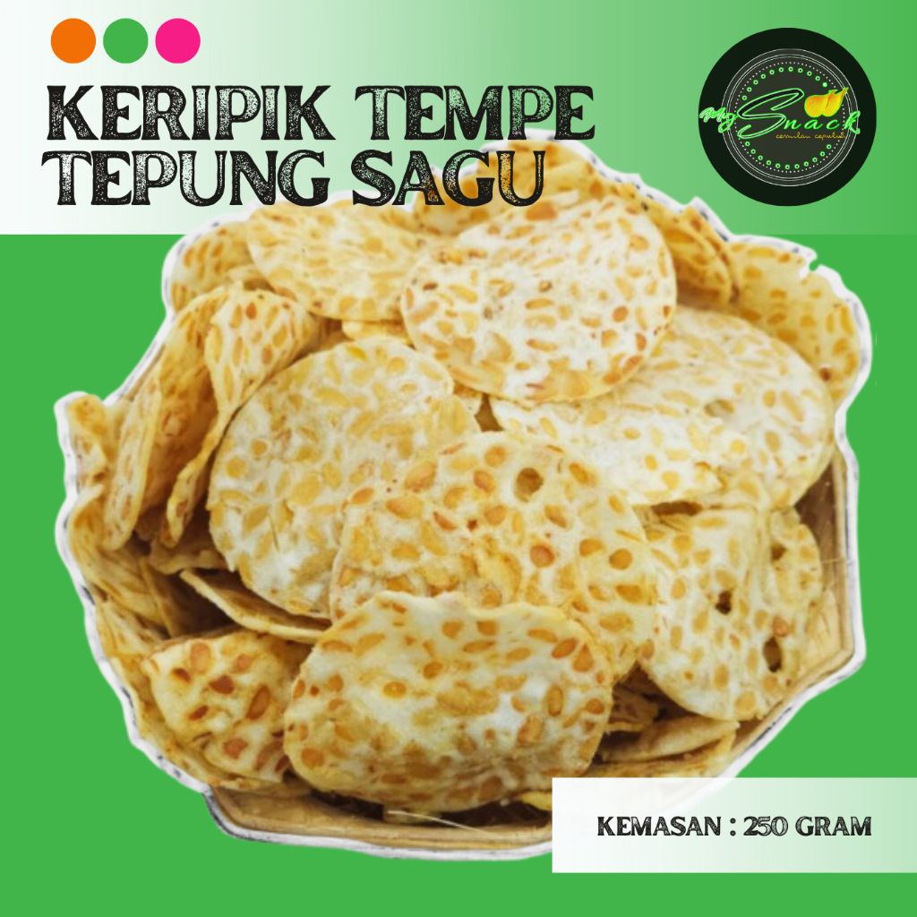 

Keripik Kripik Tempe Sagu Empuk Renyah 250gr snack kiloan cemilan tradisional home made oleh oleh murah enak halal berkualitas kekinian keripik kripik tempeh