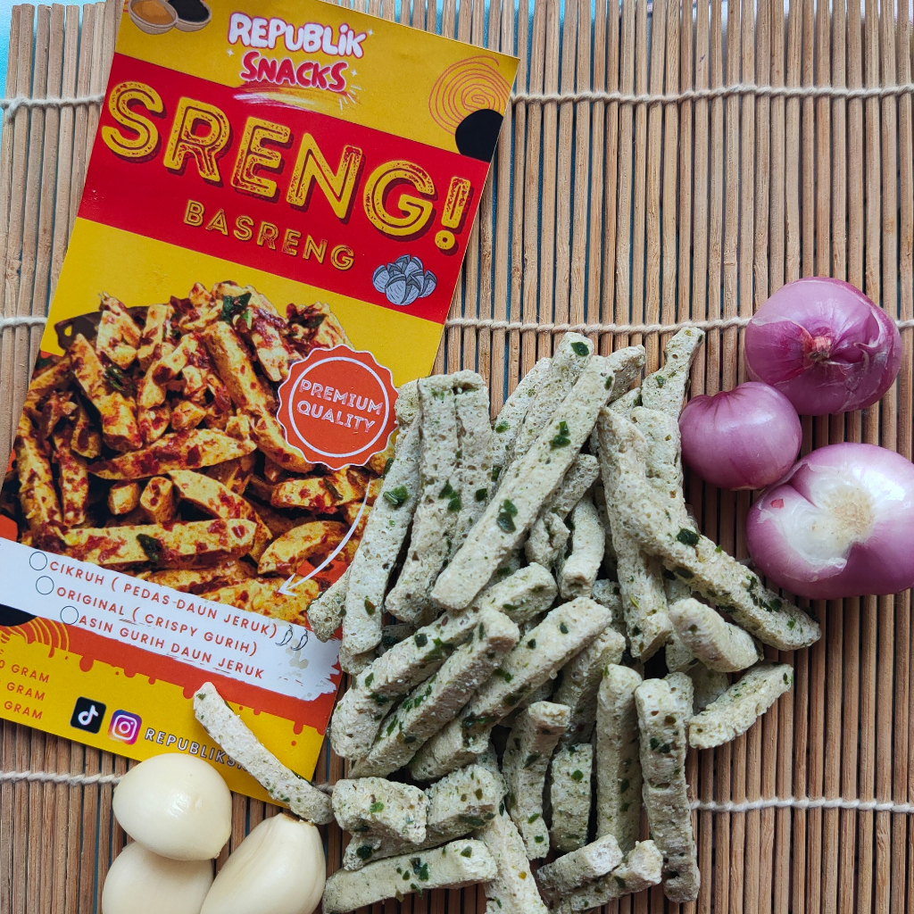 

Basreng Original asin Daun jeruk 250gr
