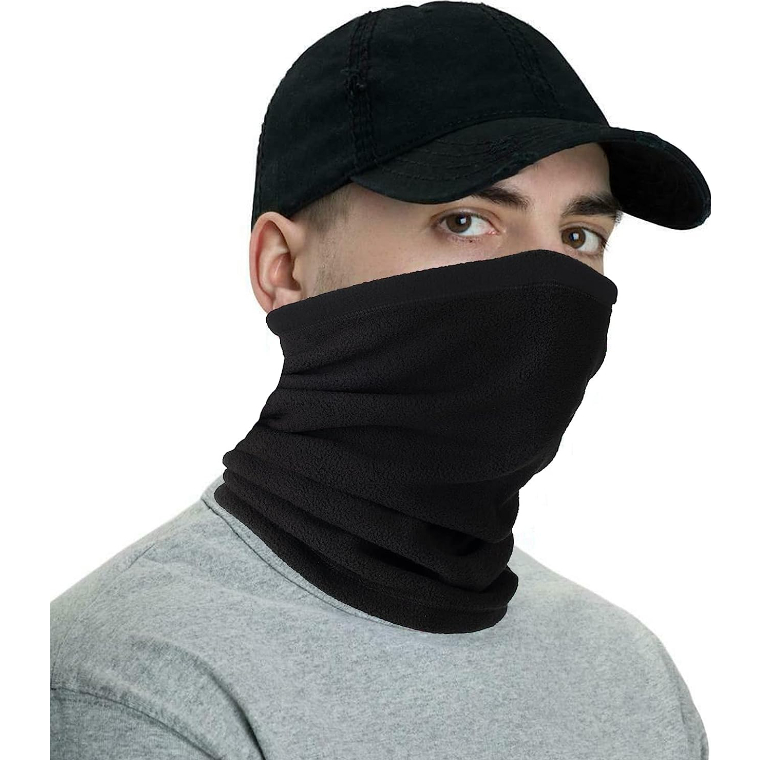 Buff / Buff motor / Masker motor full black Balaclava Masker kain topeng ninja muka Buff Buf Baff