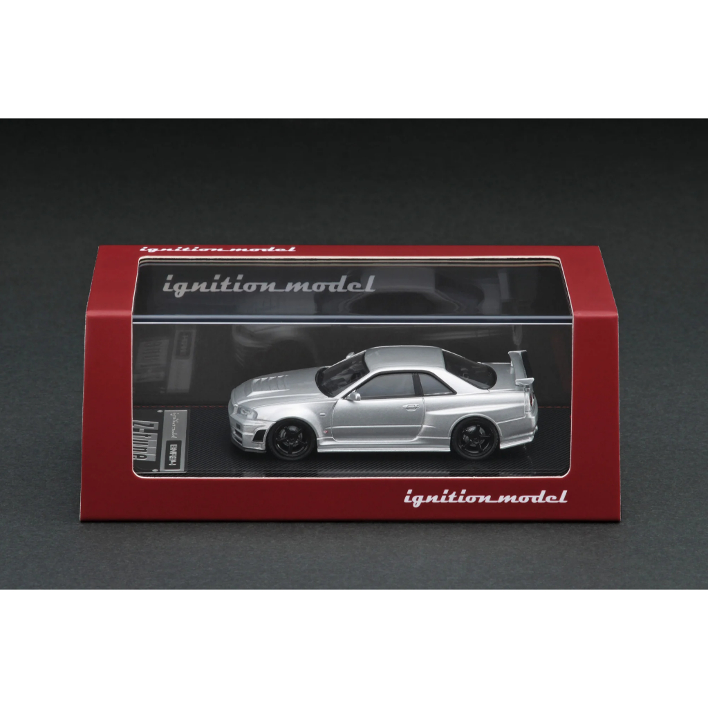 Ignition Model 1/64 IG1867 Nissan Skyline Nismo R34 GT-R Z-tune Silver