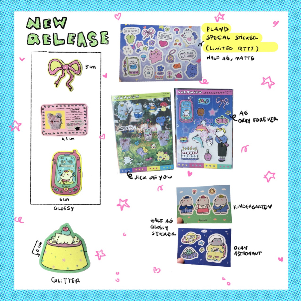 

P-LAND STICKERS RELEASE