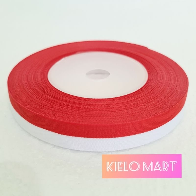 

Pita Bendera / Pita Merah Putih 1/2inch (1.25cm)