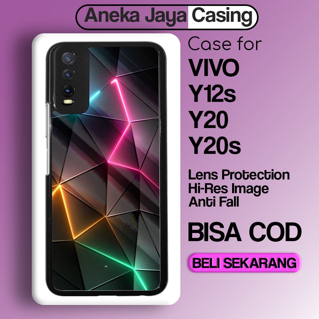 Case Vivo Y12S Y20 Y20S Casing Vivo Y20 Motif Abstrak Aneka case Casing Hp Case Sofcase Case Hp Casi