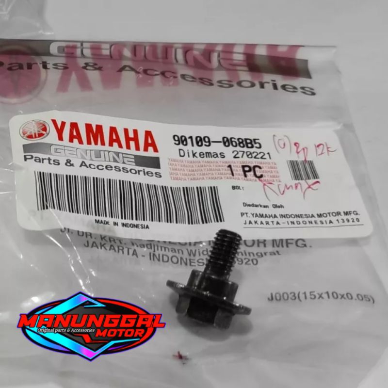 Bolt Baut Bordes Pijakan Kaki Mio Gear 125 (1pcs) 90109-068B5