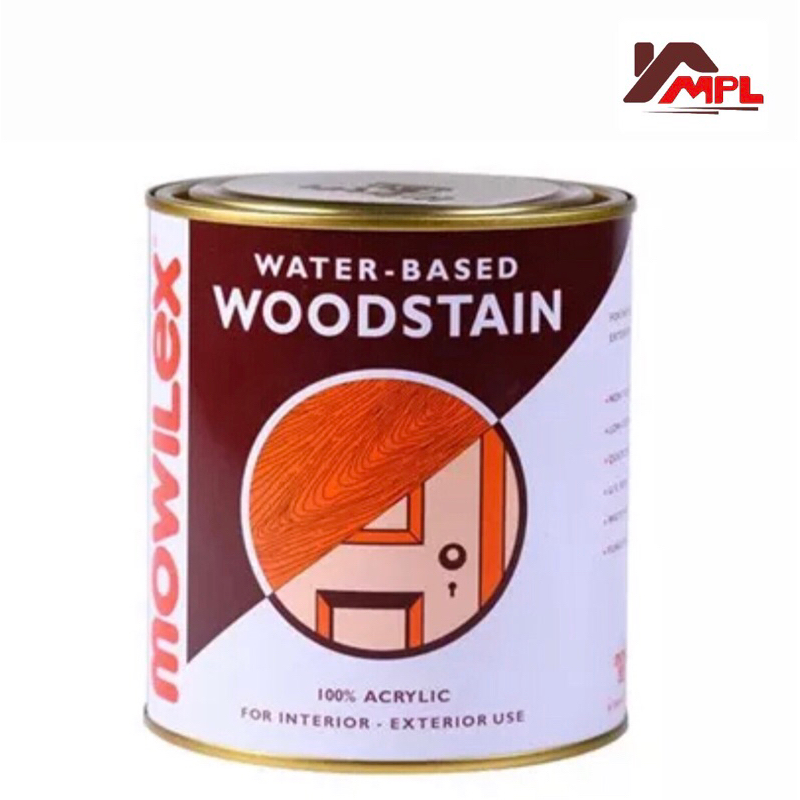 CAT PLITUR / CAT KAYU / VARNISH / MOWILEX WOODSTAIN 1KG