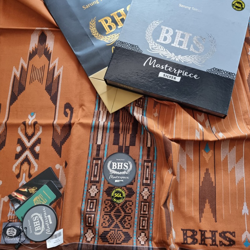 SARUNG BHS MASTERPIECE SGL SILVER 100% ORIGINAL