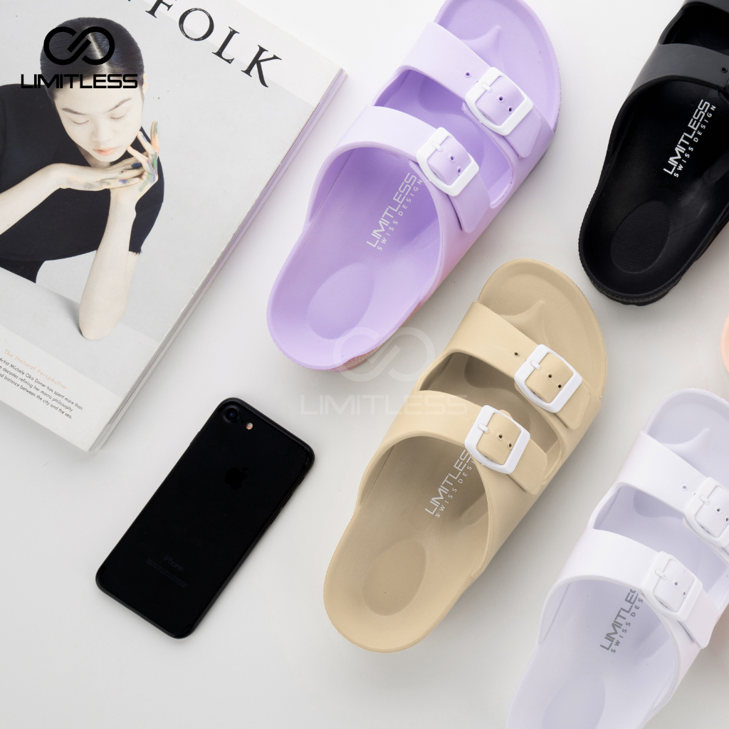 Sandal Wanita Strap Murah Sendal Wanita Casual Sendal Perempuan Eva Phylon Ringan
