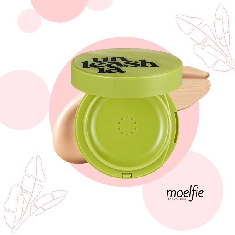 [READY STOCK] UNLEASHIA SATIN WEAR HEALTHY GREEN CUSHION 15g