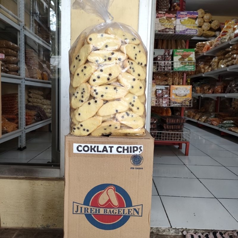 

Roti kering bagelen butter coklat chips 250 gram premium