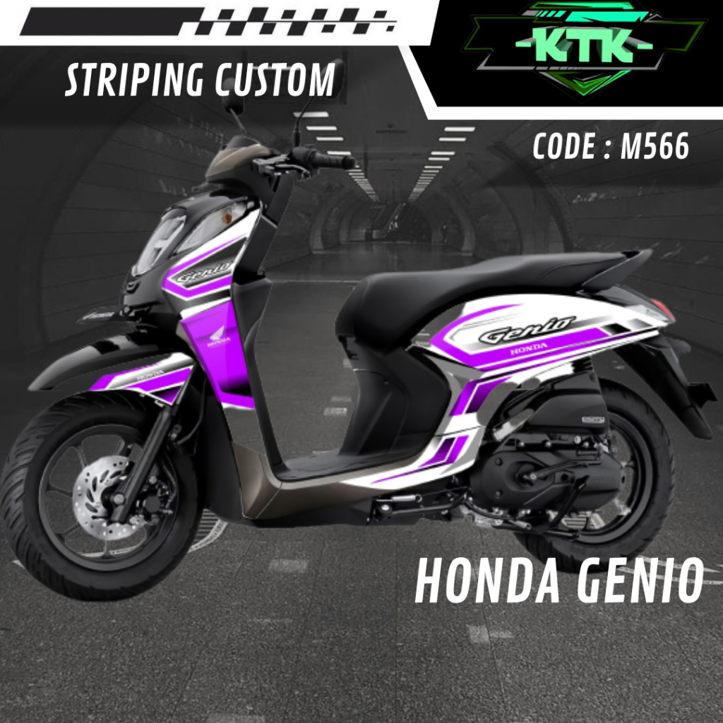 Stiker Lis Sticker List Les Striping Variasi Aksesoris Pelindung Body Decal Semi Full Body Logo Embl