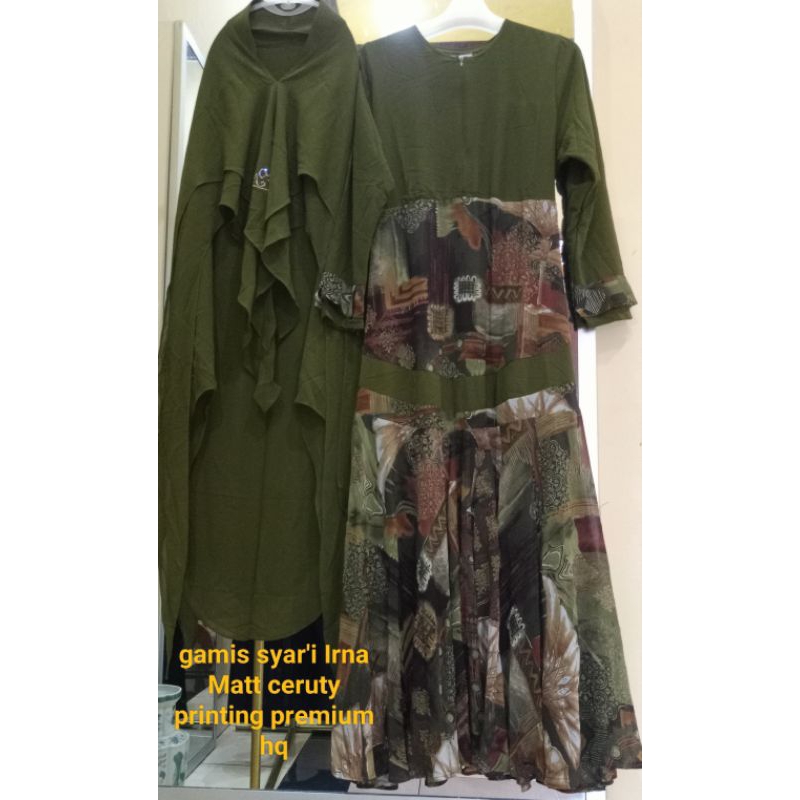 Gamis syar'i Irna