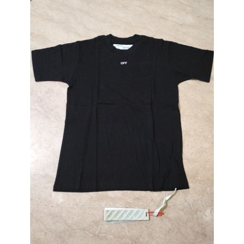 Kaos OffWhite Flower Greeny Ow110 S (#Ow1)