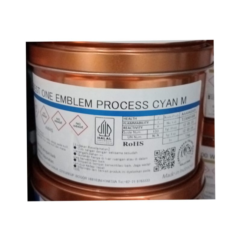 Best one emblem Cyan M cemani toka-tinta cetak